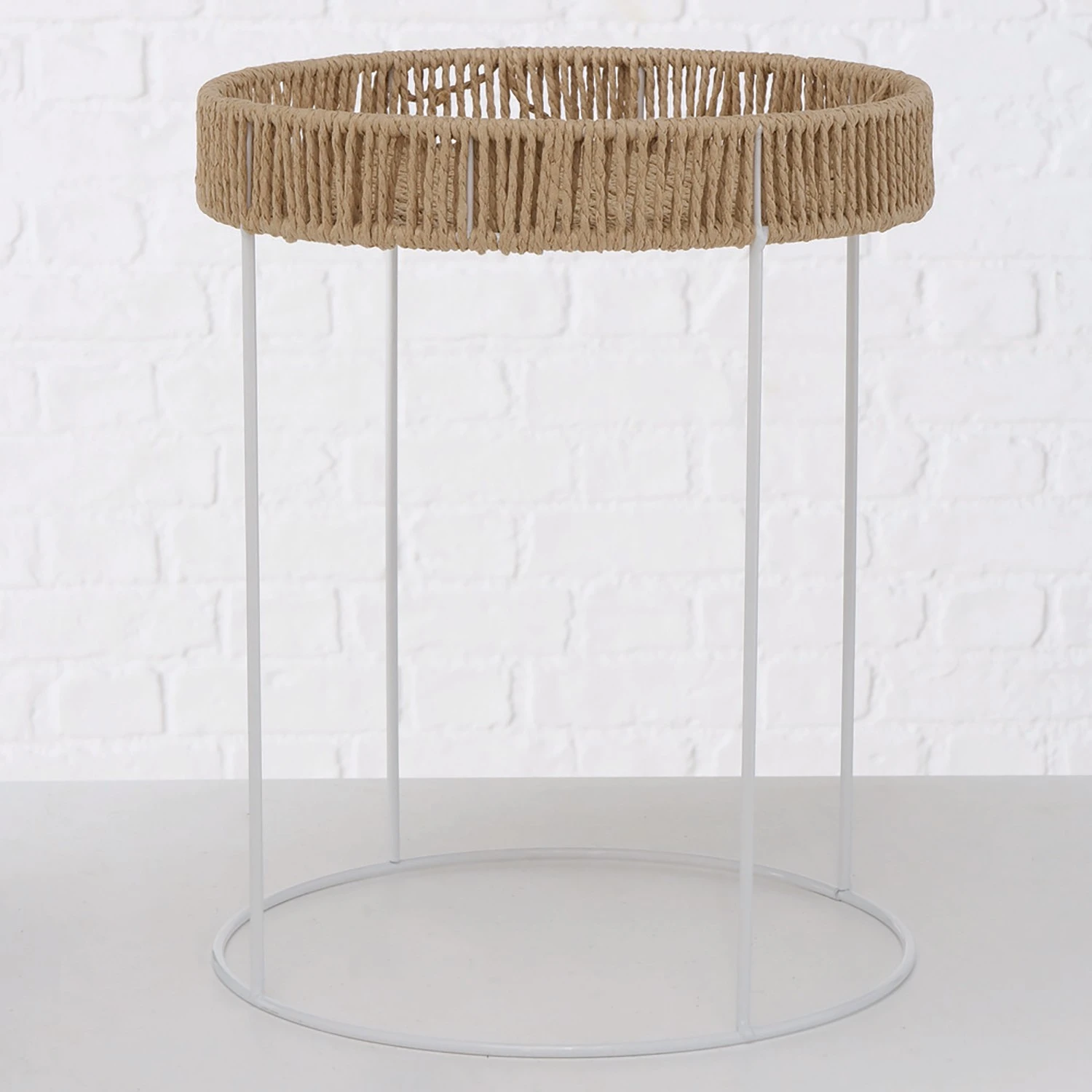 Boltze Beistelltisch Elo (3er-Set) - Beige 4 Boltze Beistelltisch Elo (3er-Set) - Beige – Bild 4