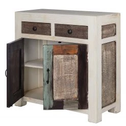 Wolf-Möbel Kommode Goa White - Mango teilmassiv - Mango Vintage Weiß -Wohnzimmermöbel boutique en ligne 1000271076 220406 030 DETAILS P000000001000271076