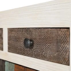 Wolf-Möbel Kommode Goa White - Mango teilmassiv - Mango Vintage Weiß -Wohnzimmermöbel boutique en ligne 1000271076 220406 037 DETAILS P000000001000271076