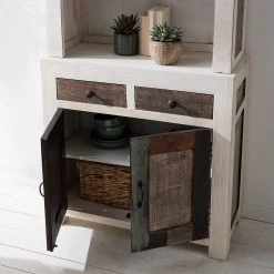 Wolf-Möbel Kommode Goa White - Mango teilmassiv - Mango Vintage Weiß -Wohnzimmermöbel boutique en ligne 1000271076 220621 021 MOOD DETAILS P000000001000271076 mood