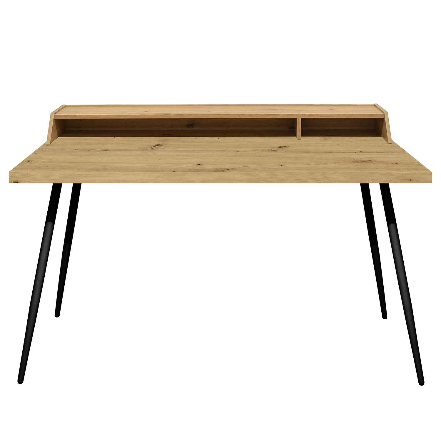 Furnitive Schreibtisch Unieux IV - Asteiche Dekor - Schwarz 1 Furnitive Schreibtisch Unieux IV - Asteiche Dekor - Schwarz