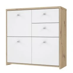 Loftscape Kommode Rison III - Eiche Artisan Dekor / Weiß