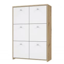 Loftscape Kommode Rison V - Eiche Artisan Dekor / Weiß