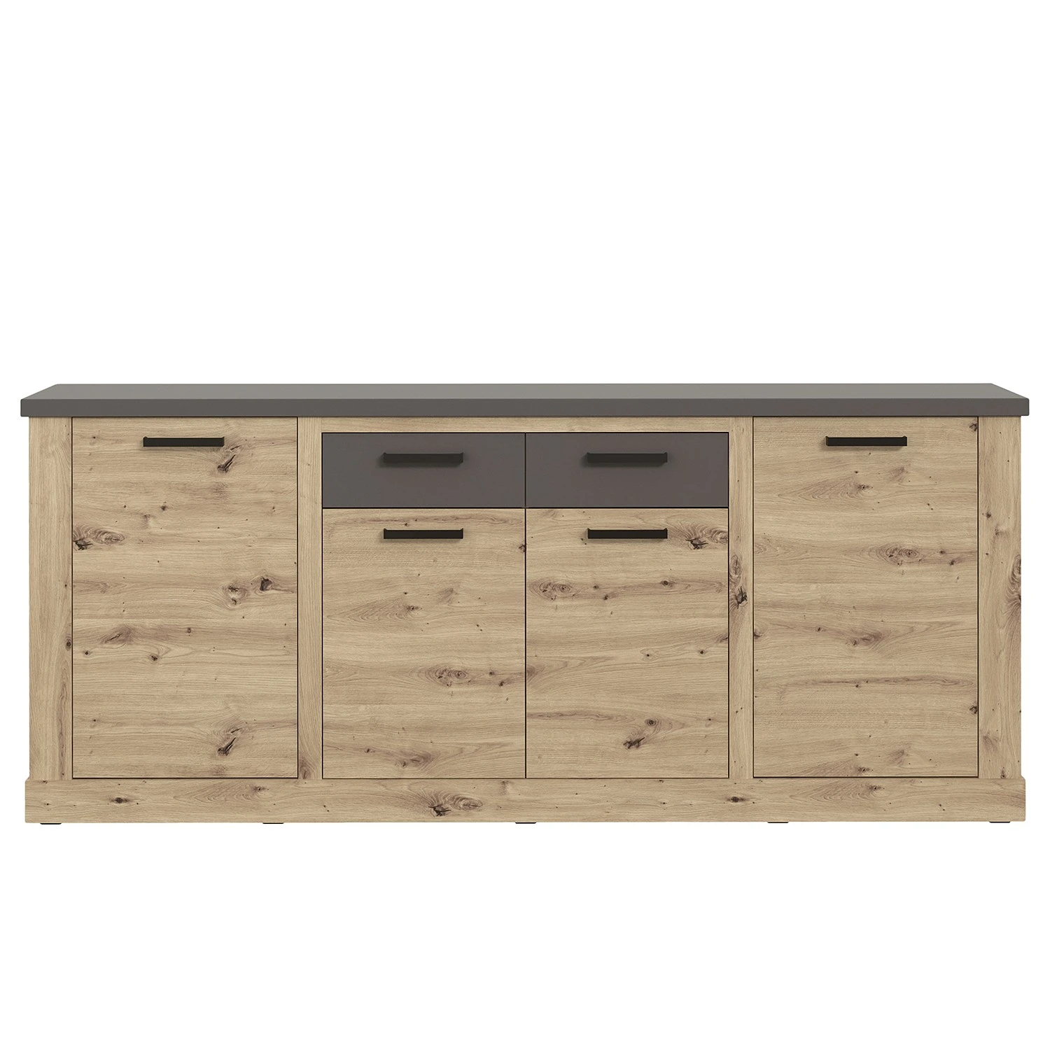 Ridgevalley Sideboard Moro II - Eiche Artisan Dekor / Grau 3 Ridgevalley Sideboard Moro II - Eiche Artisan Dekor / Grau – Bild 3