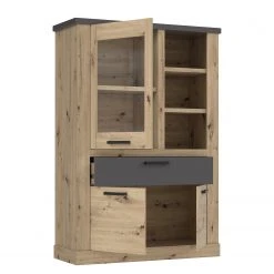 Ridgevalley Highboard Moro II - Eiche Artisan Dekor / Grau 12 Ridgevalley Highboard Moro II - Eiche Artisan Dekor / Grau -Wohnzimmermöbel boutique en ligne 1000272382 210819 07024800141 DETAILS P000000001000272382