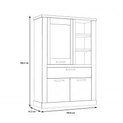 Ridgevalley Highboard Moro II - Eiche Artisan Dekor / Grau 13 Ridgevalley Highboard Moro II - Eiche Artisan Dekor / Grau -Wohnzimmermöbel boutique en ligne 1000272382 210819 07024800142 SKETCH DETAILS P000000001000272382 sketch