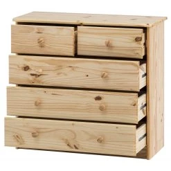 Naturoo Kommode Bekasi III - Kiefer massiv -Wohnzimmermöbel boutique en ligne 1000273401 210611 15403200012 DETAILS P000000001000273401