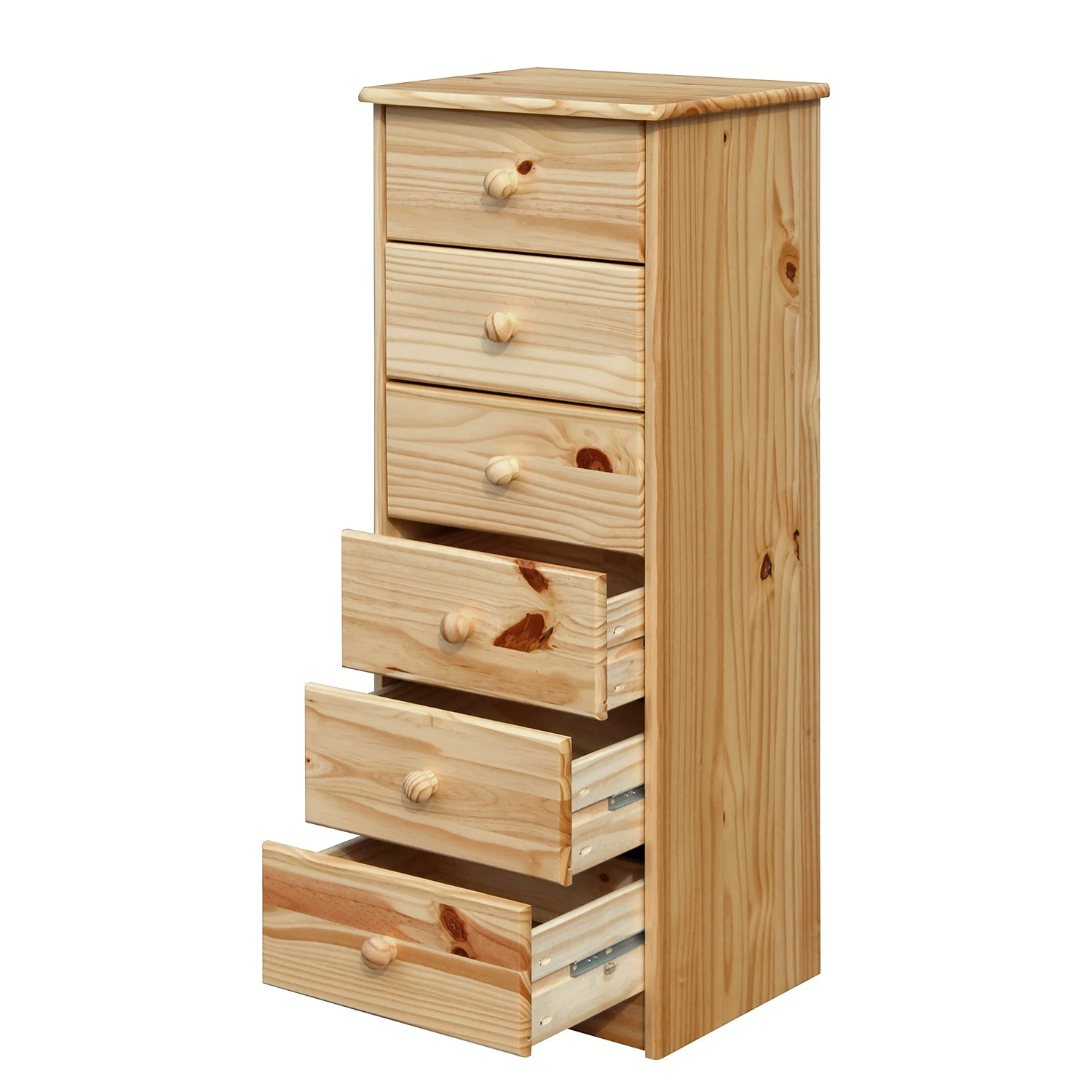 Naturoo Kommode Bekasi I - Kiefer massiv - Höhe: 106 cm 2 Naturoo Kommode Bekasi I - Kiefer massiv - Höhe: 106 cm – Bild 2