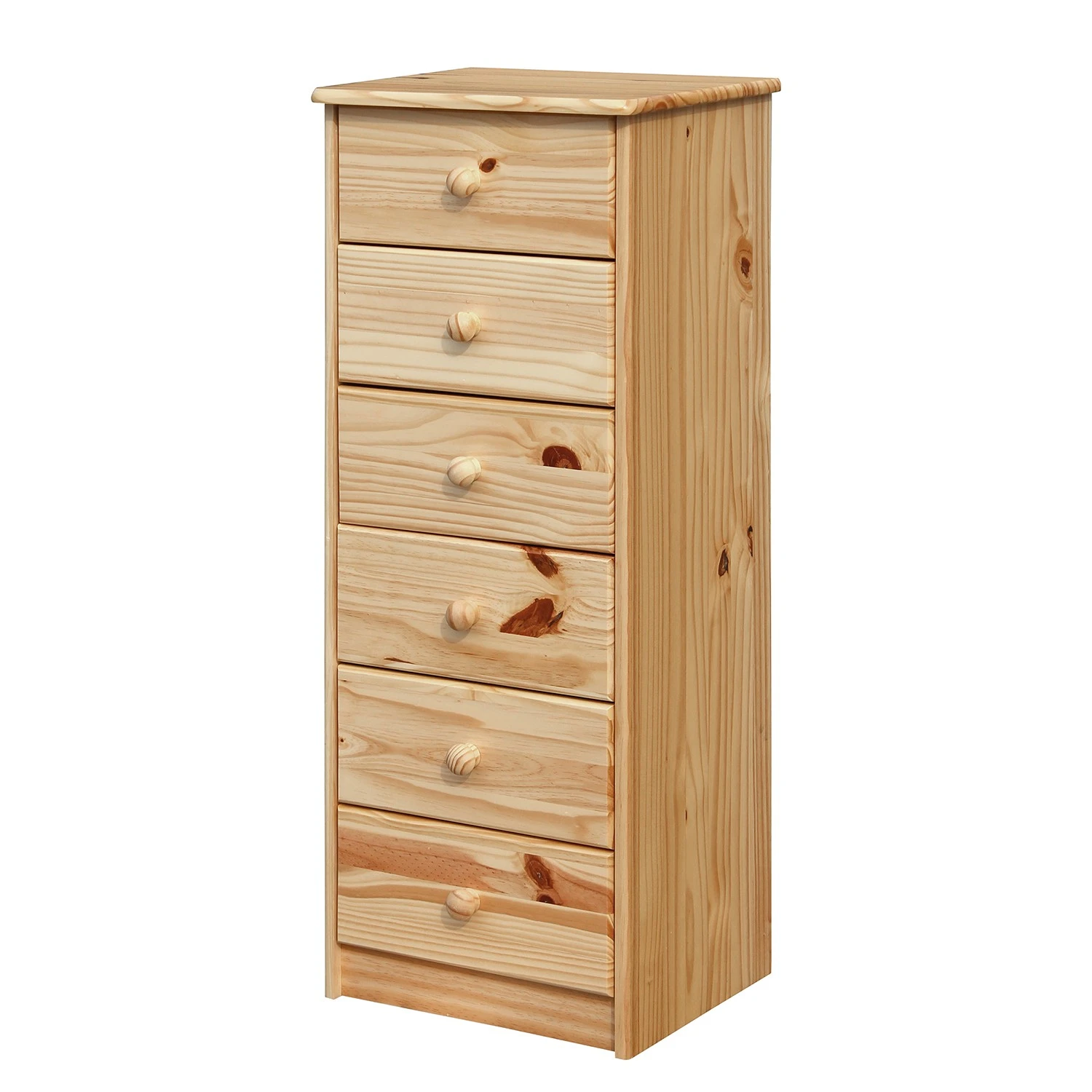 Naturoo Kommode Bekasi I - Kiefer massiv - Höhe: 106 cm 1 Naturoo Kommode Bekasi I - Kiefer massiv - Höhe: 106 cm