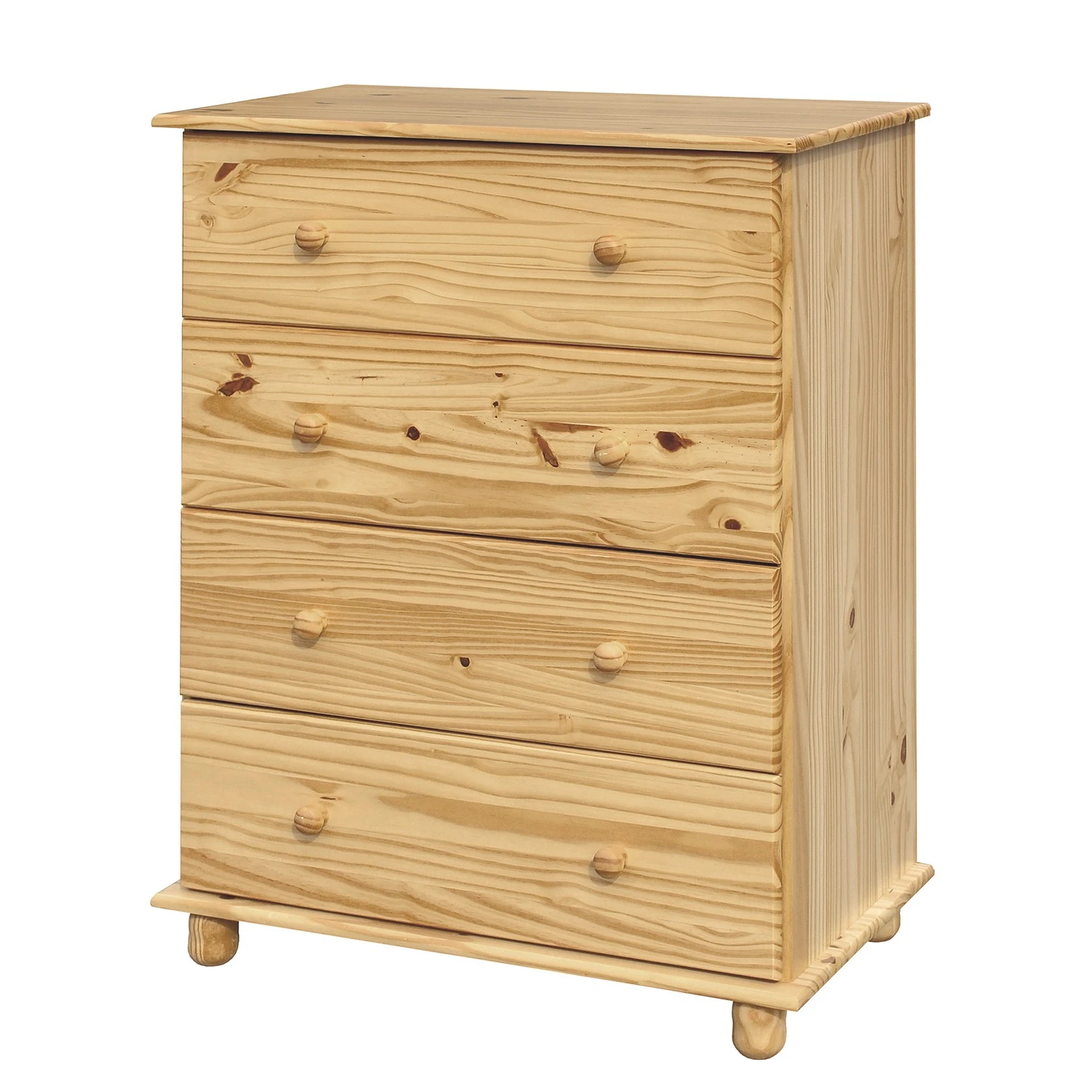 Naturoo Kommode Bekasi IV - Kiefer massiv 1 Naturoo Kommode Bekasi IV - Kiefer massiv
