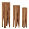 Naturoo Beistelltisch Edenton (3er-Set) - Mango massiv