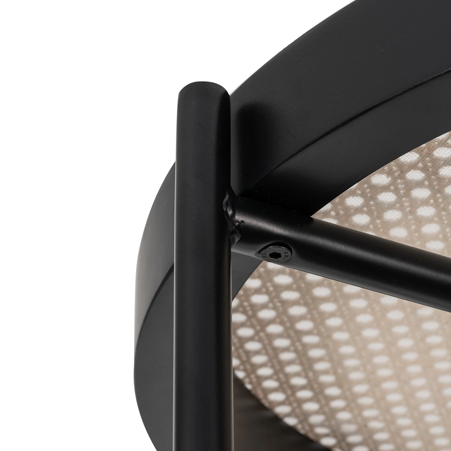 Studio Copenhagen Couchtisch Cyra - Rattan / Metall - Rattan / Schwarz 7 Studio Copenhagen Couchtisch Cyra - Rattan / Metall - Rattan / Schwarz – Bild 7