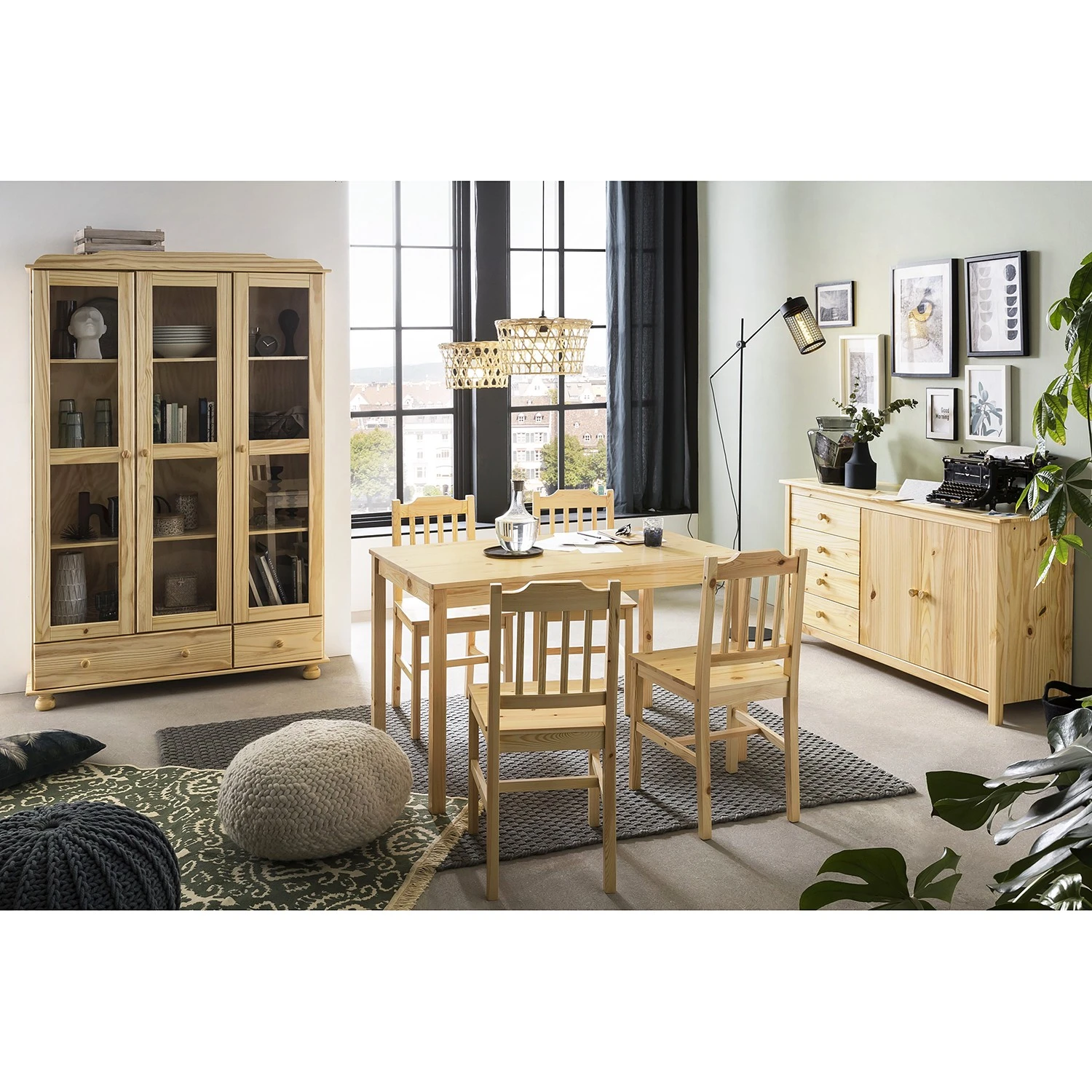 Naturoo Sideboard Bekasi II - Kiefer massiv 2 Naturoo Sideboard Bekasi II - Kiefer massiv – Bild 2