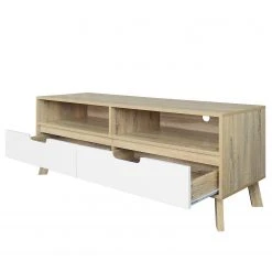 Norrwood TV-Lowboard Ibo - Weiß / Eiche Artisan Dekor 11 Norrwood TV-Lowboard Ibo - Weiß / Eiche Artisan Dekor -Wohnzimmermöbel boutique en ligne 1000273489 210615 13505600031 DETAILS P000000001000273489