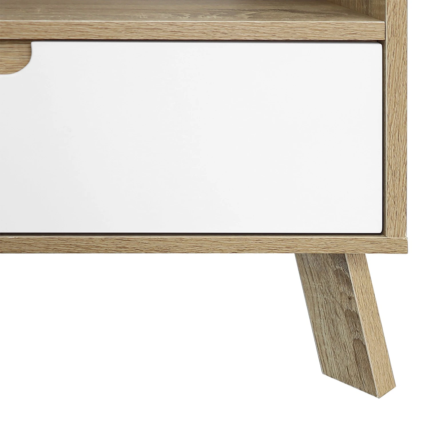 Norrwood TV-Lowboard Ibo - Weiß / Eiche Artisan Dekor 6 Norrwood TV-Lowboard Ibo - Weiß / Eiche Artisan Dekor – Bild 6