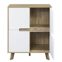 Norrwood Kommode Ibo - Weiß / Eiche Artisan Dekor 8 Norrwood Kommode Ibo - Weiß / Eiche Artisan Dekor -Wohnzimmermöbel boutique en ligne 1000273493 210615 13505600014 DETAILS P000000001000273493