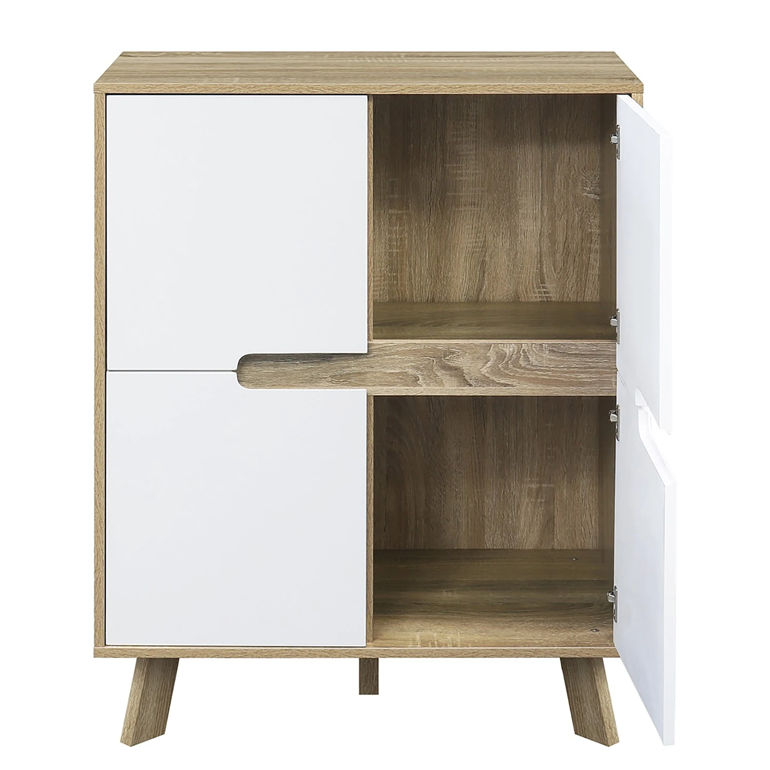 Norrwood Kommode Ibo - Weiß / Eiche Artisan Dekor 3 Norrwood Kommode Ibo - Weiß / Eiche Artisan Dekor – Bild 3