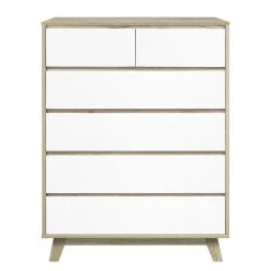 Norrwood Kommode Jano II - Weiß / Eiche Artisan Dekor 12 Norrwood Kommode Jano II - Weiß / Eiche Artisan Dekor -Wohnzimmermöbel boutique en ligne 1000273497 210615 13505700043 DETAILS P000000001000273497