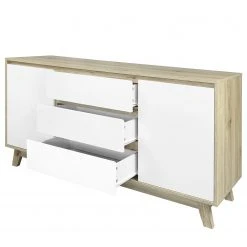 Norrwood Sideboard Jano - Weiß / Eiche Artisan Dekor 12 Norrwood Sideboard Jano - Weiß / Eiche Artisan Dekor -Wohnzimmermöbel boutique en ligne 1000273498 210615 13505800058 DETAILS P000000001000273498