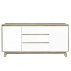 Norrwood Sideboard Jano - Weiß / Eiche Artisan Dekor 13 Norrwood Sideboard Jano - Weiß / Eiche Artisan Dekor -Wohnzimmermöbel boutique en ligne 1000273498 210615 13505800059 DETAILS P000000001000273498