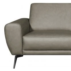 Loftscape Sofa Kerman (2-Sitzer) - Echtleder - Echtleder Nadra: Grau - Schwarz -Wohnzimmermöbel boutique en ligne 1000274385 210721 13584800040 DETAILS P000000001000274385