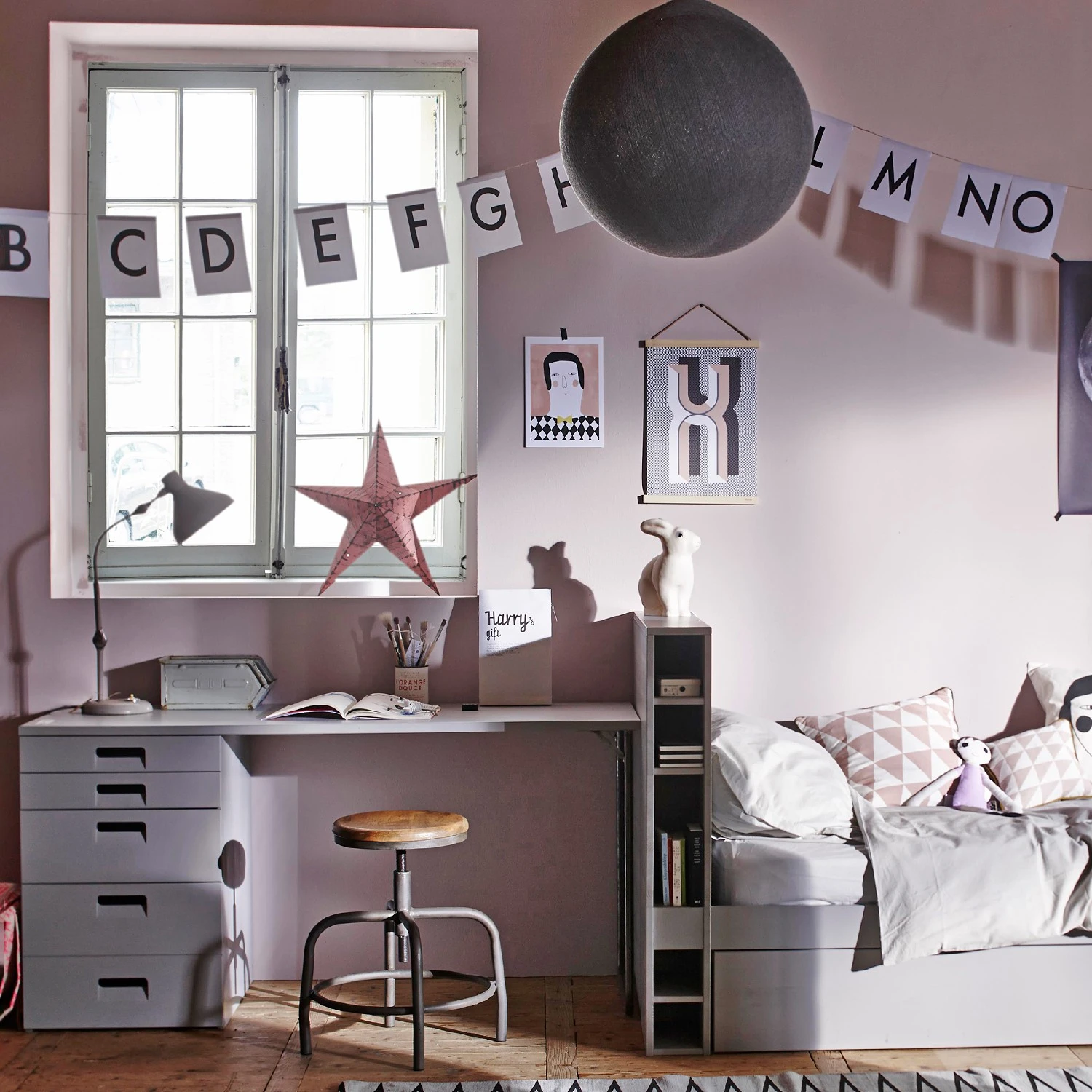 Red Living Sitzhocker Barry - Mango massiv / Metall - Mango / Grau 5 Red Living Sitzhocker Barry - Mango massiv / Metall - Mango / Grau – Bild 5