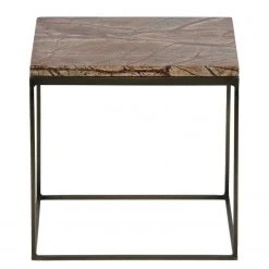 Red Living Beistelltisch Jokela (2er-Set) - Marmor / Metall - Hellbraun -Wohnzimmermöbel boutique en ligne 1000275636 210630 12465900151 DETAILS P000000001000275636