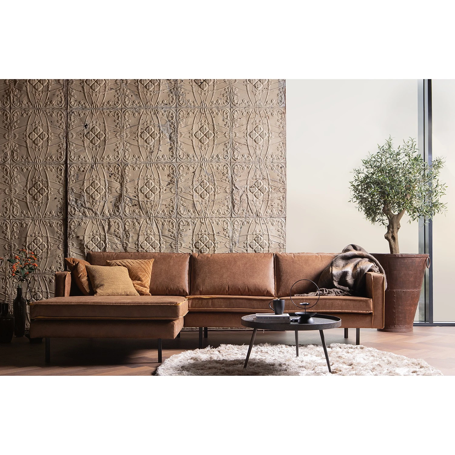 Red Living Couchtisch Kalum II - Metall - Antik Schwarz 3 Red Living Couchtisch Kalum II - Metall - Antik Schwarz – Bild 3