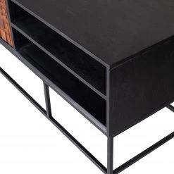 Red Living TV-Lowboard Dynk - Sheesham massiv - Sheesham / Schwarz 10 Red Living TV-Lowboard Dynk - Sheesham massiv - Sheesham / Schwarz -Wohnzimmermöbel boutique en ligne 1000275676 210630 12481800354 DETAILS P000000001000275676