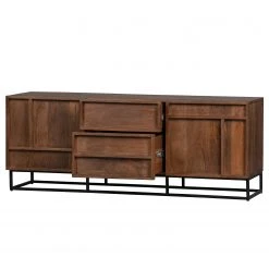 Red Living Sideboard Borro I - Mango massiv / Metall - Mango / Schwarz 9 Red Living Sideboard Borro I - Mango massiv / Metall - Mango / Schwarz -Wohnzimmermöbel boutique en ligne 1000275678 210630 12481800366 DETAILS P000000001000275678