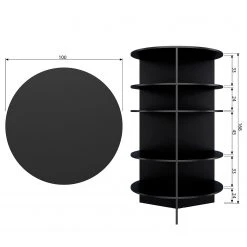 Red Living Regal Kajun - Esche massiv - Esche Schwarz 11 Red Living Regal Kajun - Esche massiv - Esche Schwarz -Wohnzimmermöbel boutique en ligne 1000275688 210630 12482600435 SKETCH DETAILS P000000001000275688 sketch