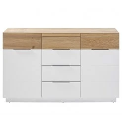 Norrwood Sideboard Akaa II - Echtholzfurnier - Eiche / Weiß -Wohnzimmermöbel boutique en ligne 1000276024 210623 17275100003 DETAILS P000000001000276024