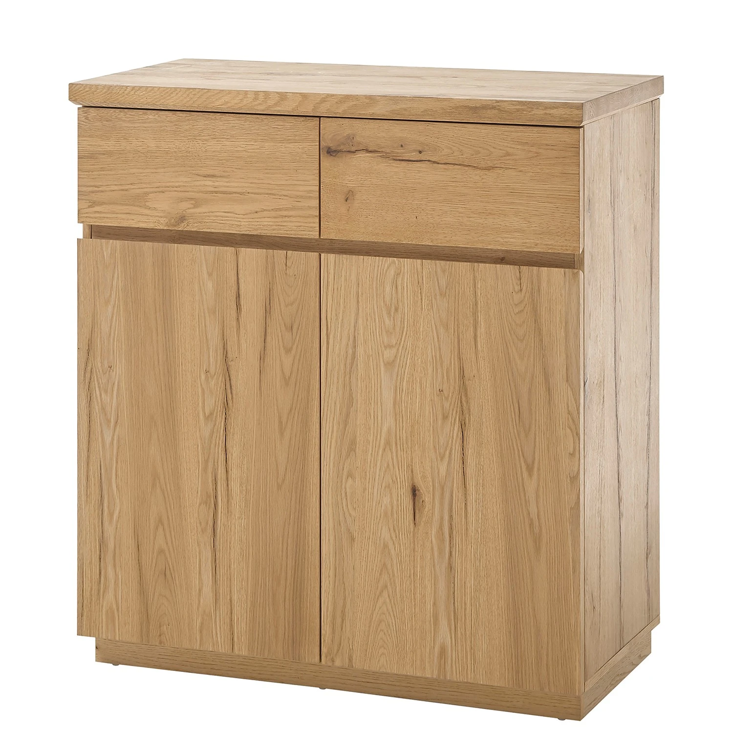 Red Living Kommode Marcoola - Echtholzfurnier - Risseiche 1 Red Living Kommode Marcoola - Echtholzfurnier - Risseiche