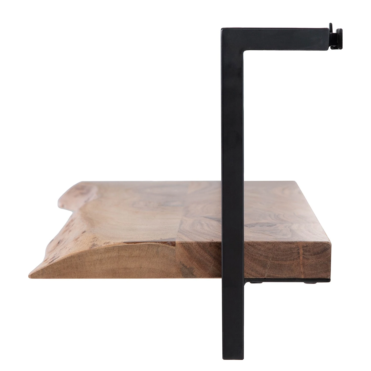 Ars manufacti Wandregal Kaawo I - Akazie massiv / Metall - Akazie / Schwarz - Breite: 100 cm 9 Ars manufacti Wandregal Kaawo I - Akazie massiv / Metall - Akazie / Schwarz - Breite: 100 cm – Bild 9