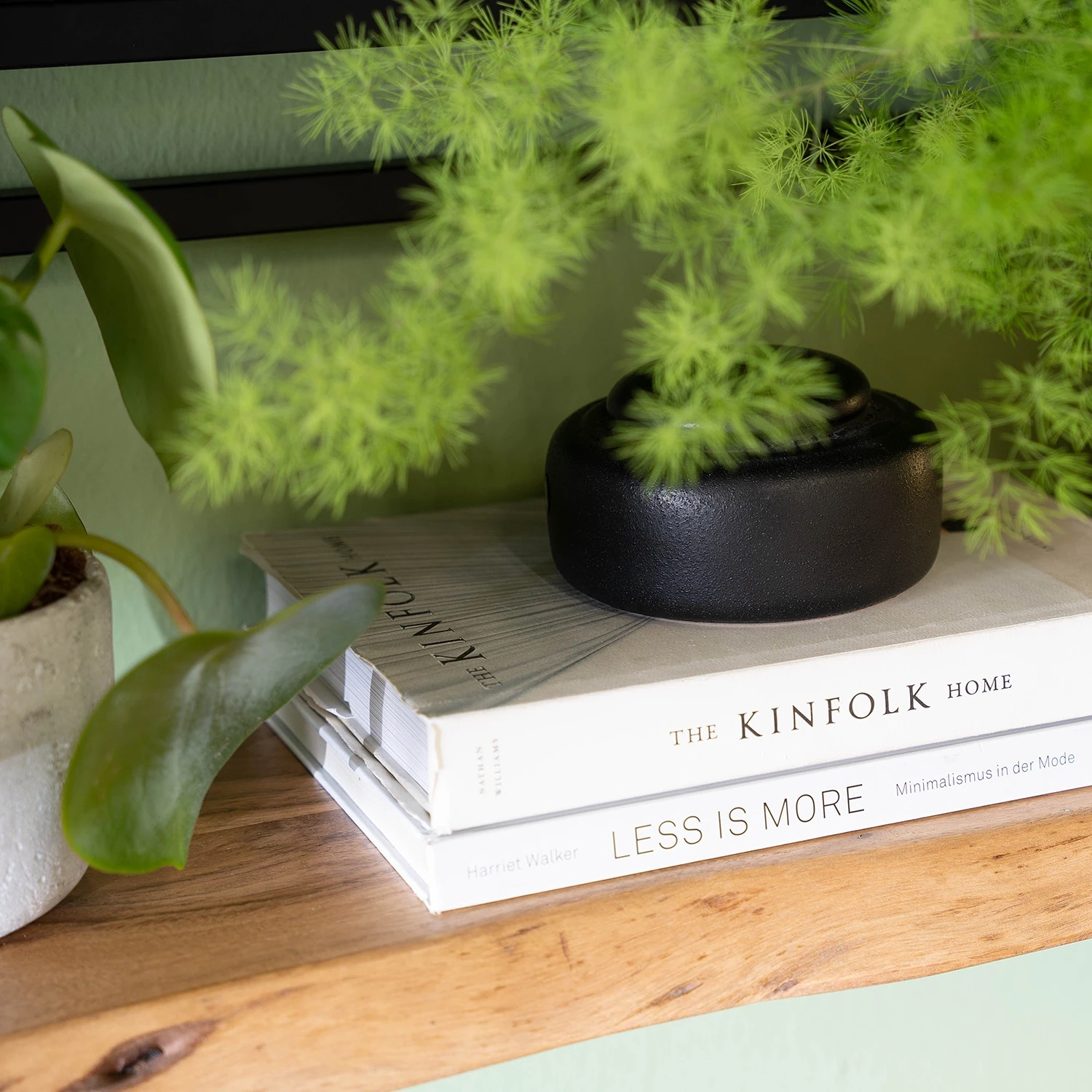 Ars manufacti Wandregal Kaawo I - Akazie massiv / Metall - Akazie / Schwarz - Breite: 100 cm 16 Ars manufacti Wandregal Kaawo I - Akazie massiv / Metall - Akazie / Schwarz - Breite: 100 cm – Bild 16