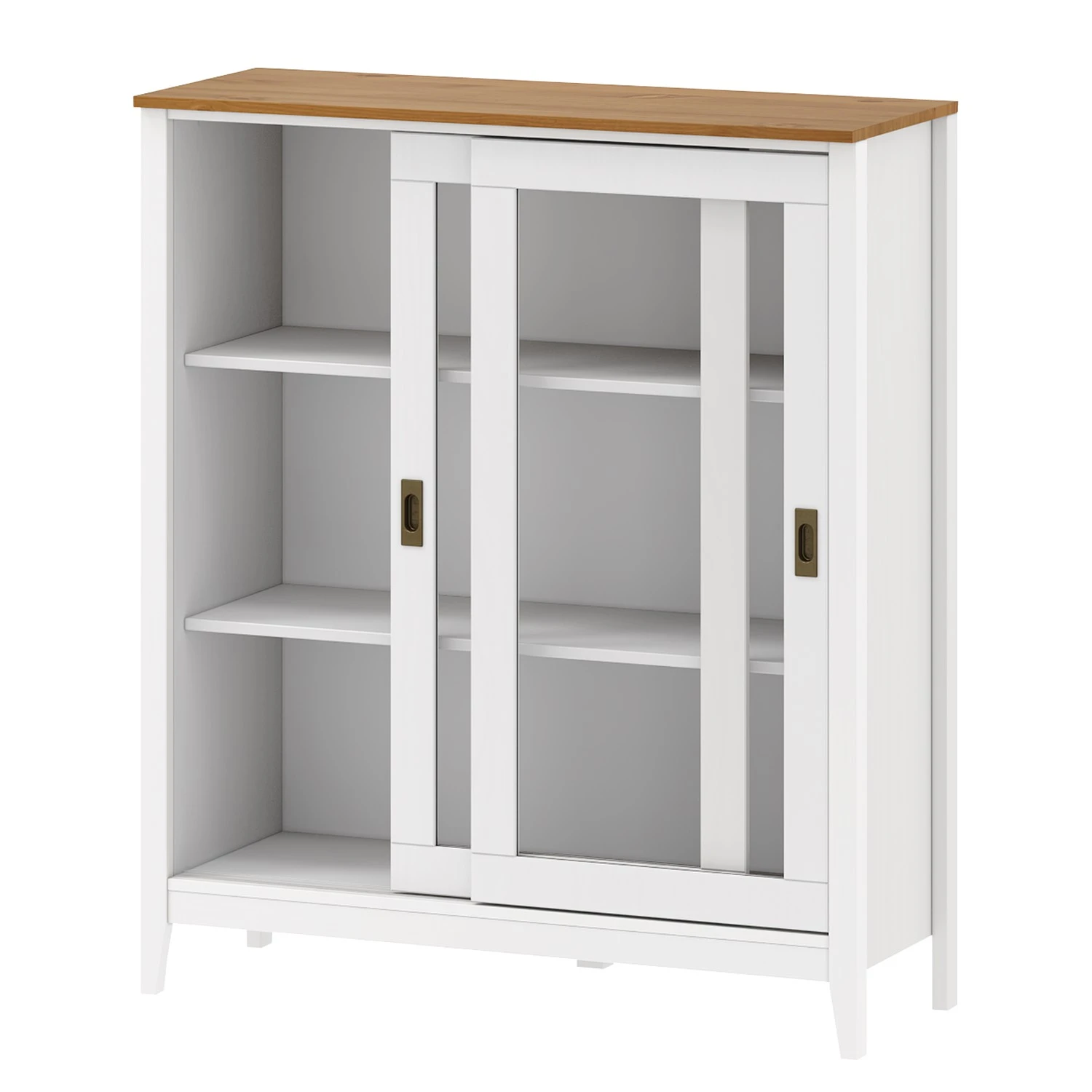 Maison Belfort Wohnkombination Rivery III (3-teilig) - Kiefer massiv - Weiß 7 Maison Belfort Wohnkombination Rivery III (3-teilig) - Kiefer massiv - Weiß – Bild 7