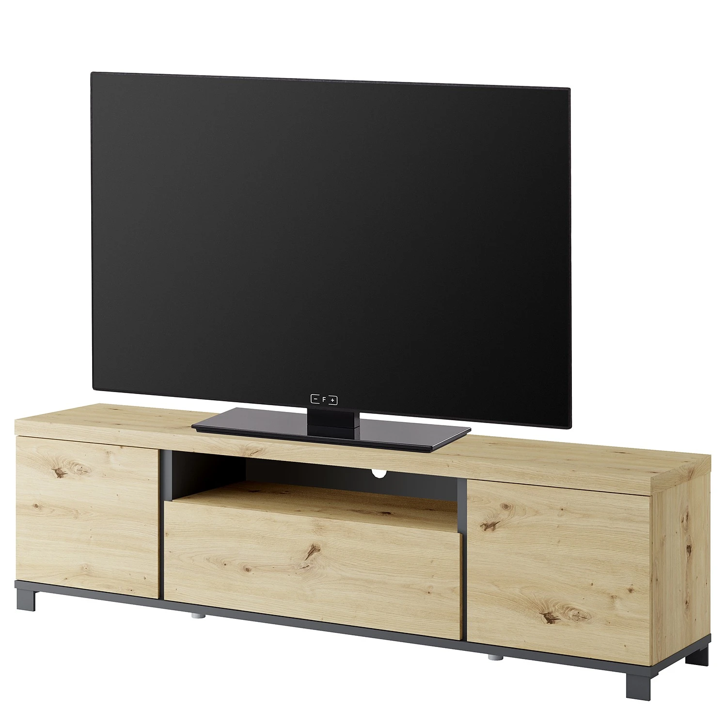Loftscape TV-Lowboard Bilsen - Eiche Artisan Dekor 1 Loftscape TV-Lowboard Bilsen - Eiche Artisan Dekor