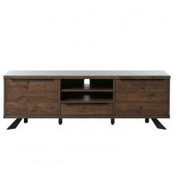 Red Living TV-Lowboard Berck - Echtholzfurnier / Metall - Raucheiche / Schwarz 9 Red Living TV-Lowboard Berck - Echtholzfurnier / Metall - Raucheiche / Schwarz -Wohnzimmermöbel boutique en ligne 1000277624 210706 14080800005 DETAILS P000000001000277624