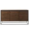 Red Living Sideboard Ratho - Eiche Dunkel