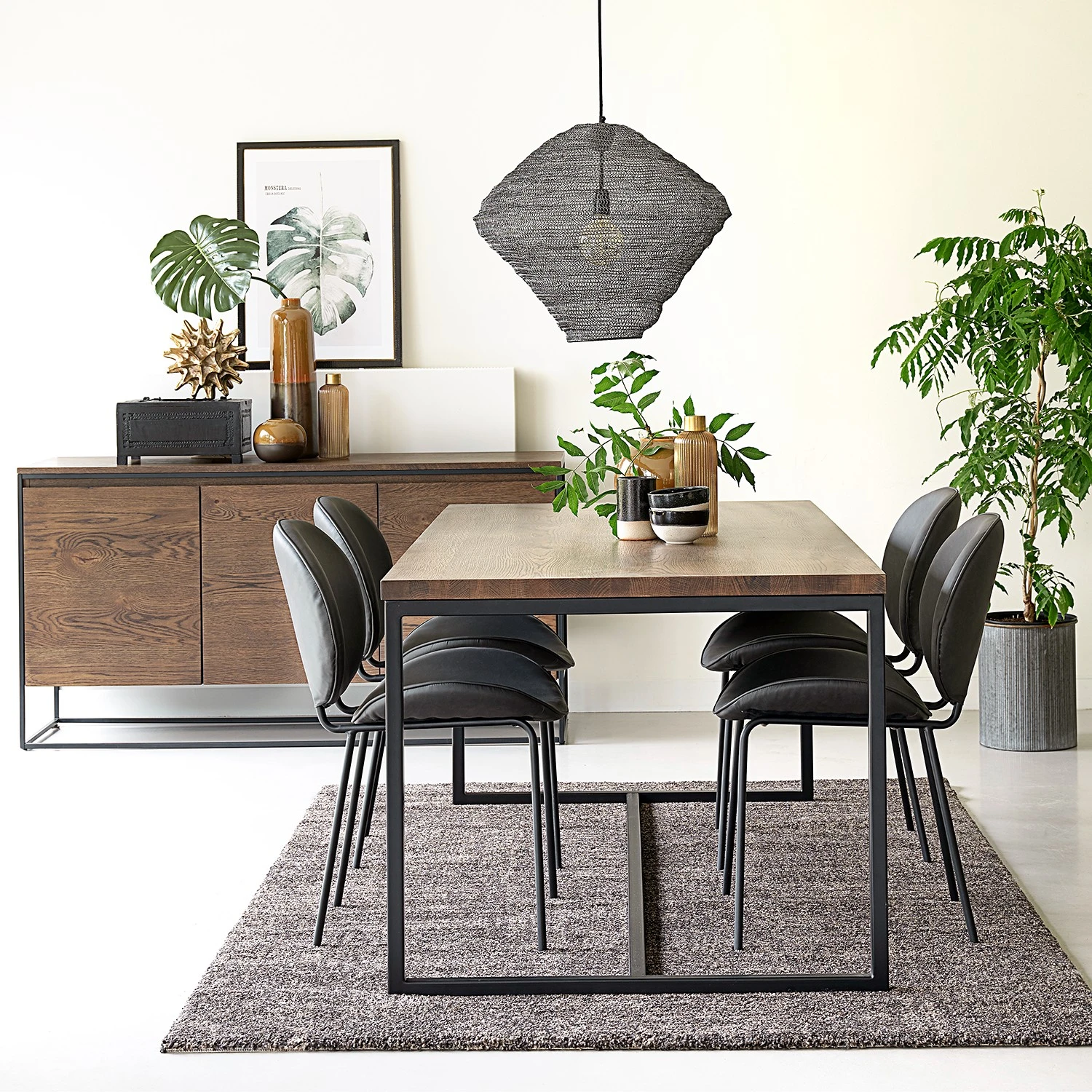 Red Living Sideboard Ratho - Eiche Dunkel 3 Red Living Sideboard Ratho - Eiche Dunkel – Bild 3