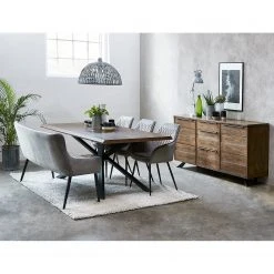 Red Living Sideboard Berck - Echtholzfurnier / Metall - Raucheiche / Schwarz 12 Red Living Sideboard Berck - Echtholzfurnier / Metall - Raucheiche / Schwarz -Wohnzimmermöbel boutique en ligne 1000277640 210706 14081300066 MOOD DETAILS P000000001000277640 mood