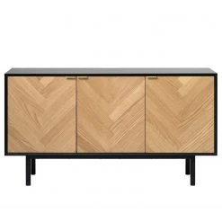 Loftscape Sideboard Charlo - Echtholzfurnier - Eiche / Schwarz -Wohnzimmermöbel boutique en ligne 1000277647 210706 14081700122 DETAILS P000000001000277647
