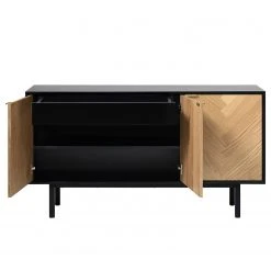 Loftscape Sideboard Charlo - Echtholzfurnier - Eiche / Schwarz -Wohnzimmermöbel boutique en ligne 1000277647 210706 14081700123 DETAILS P000000001000277647