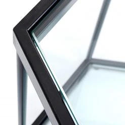 Kare Design Couchtisch Taha - Glas / Metall - Schwarz -Wohnzimmermöbel boutique en ligne 1000277894 210707 11115400007 DETAILS P000000001000277894