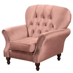 Red Living Sessel Dassel - Samt - Samt Onoli: Altrosa