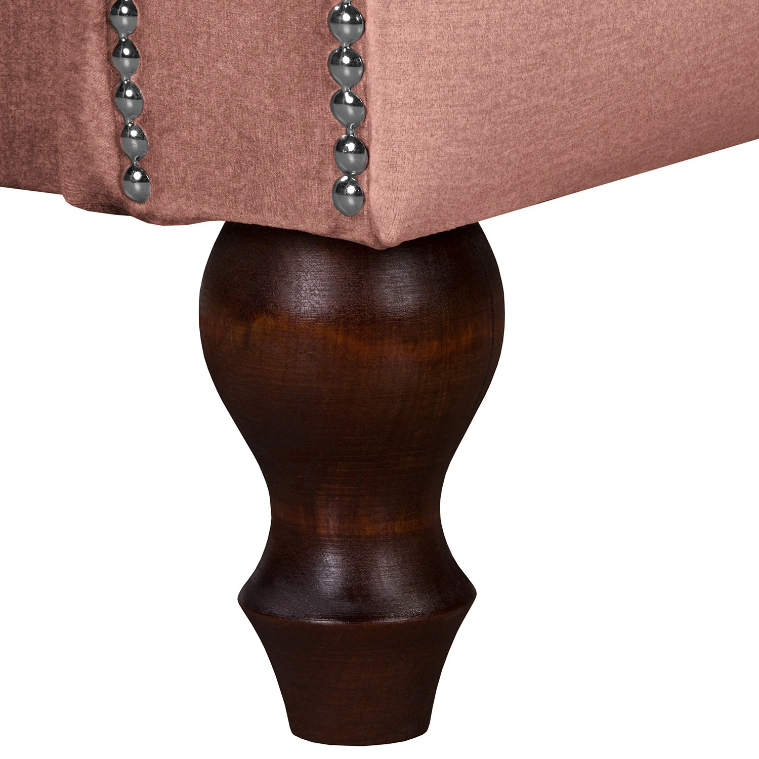 Red Living Sessel Dassel - Samt - Samt Onoli: Altrosa 11 Red Living Sessel Dassel - Samt - Samt Onoli: Altrosa – Bild 11