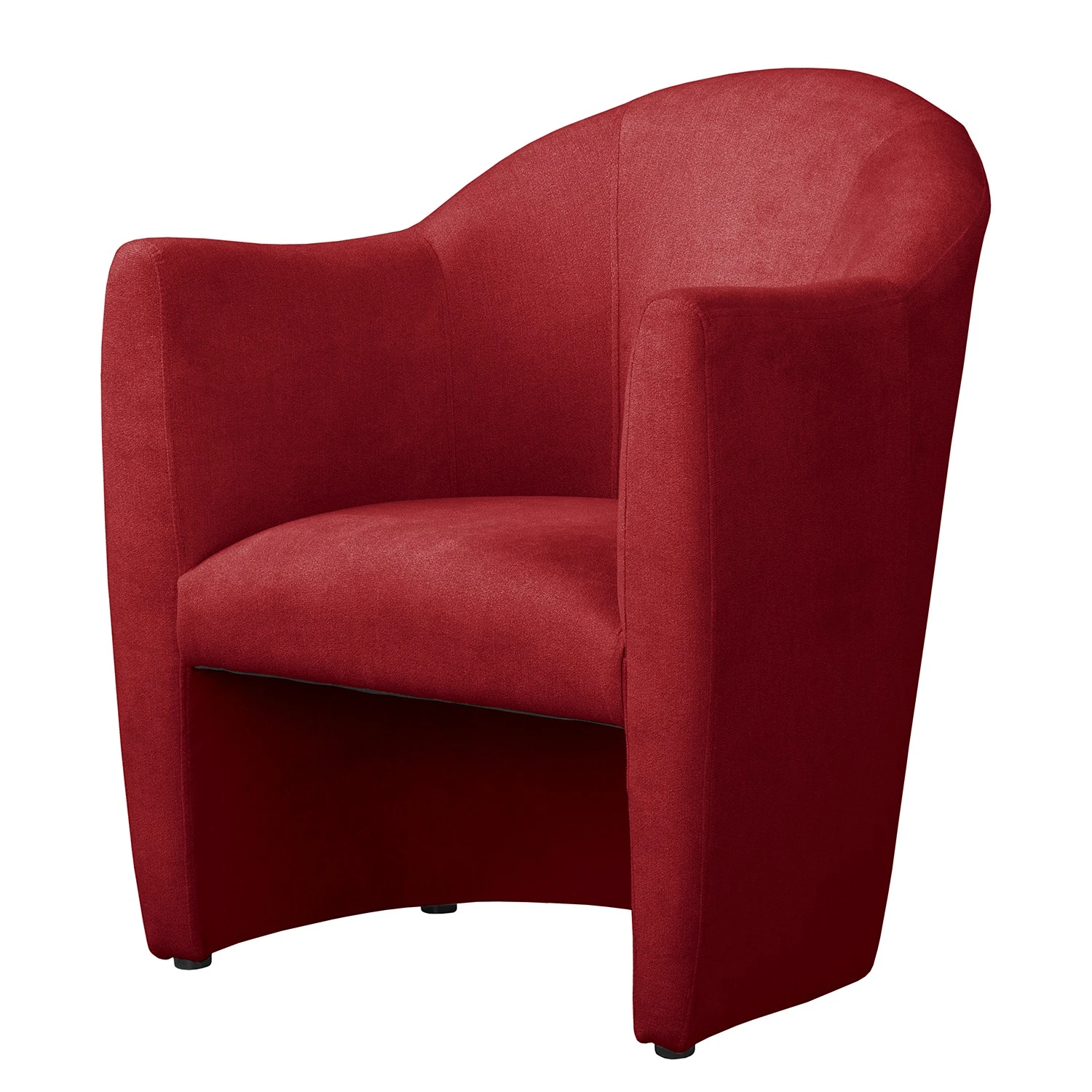Red Living Sessel Dante - Strukturstoff - Strukturstoff Asali: Rot 1 Red Living Sessel Dante - Strukturstoff - Strukturstoff Asali: Rot