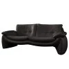 Loftscape Sofa Budal (2-Sitzer) - Echtleder - Echtleder Canela: Schwarz