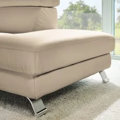 Loftscape Ecksofa Buford - Echtleder - Echtleder Canela: Hellbeige - Ottomane davorstehend rechts 6 Loftscape Ecksofa Buford - Echtleder - Echtleder Canela: Hellbeige - Ottomane davorstehend rechts -Wohnzimmermöbel boutique en ligne 1000278547 210929 14433200448 DETAILS P000000001000278547