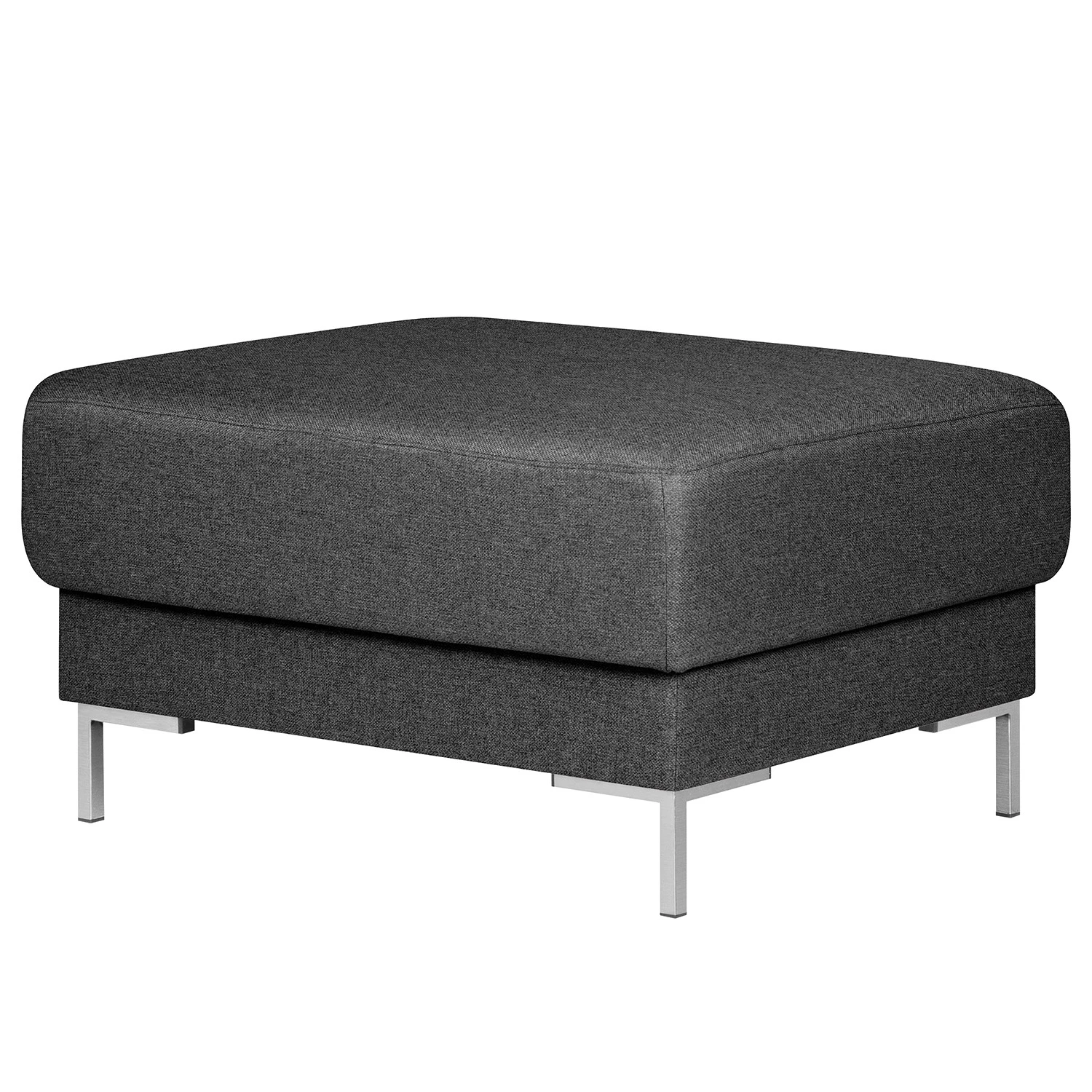 Fredriks Polsterhocker Summer - Webstoff Mavie: Anthrazit 1 Fredriks Polsterhocker Summer - Webstoff Mavie: Anthrazit